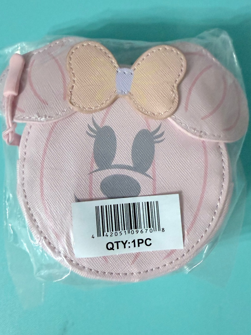 NWT Disney Minnie Mouse Pumpkin Coin Purse